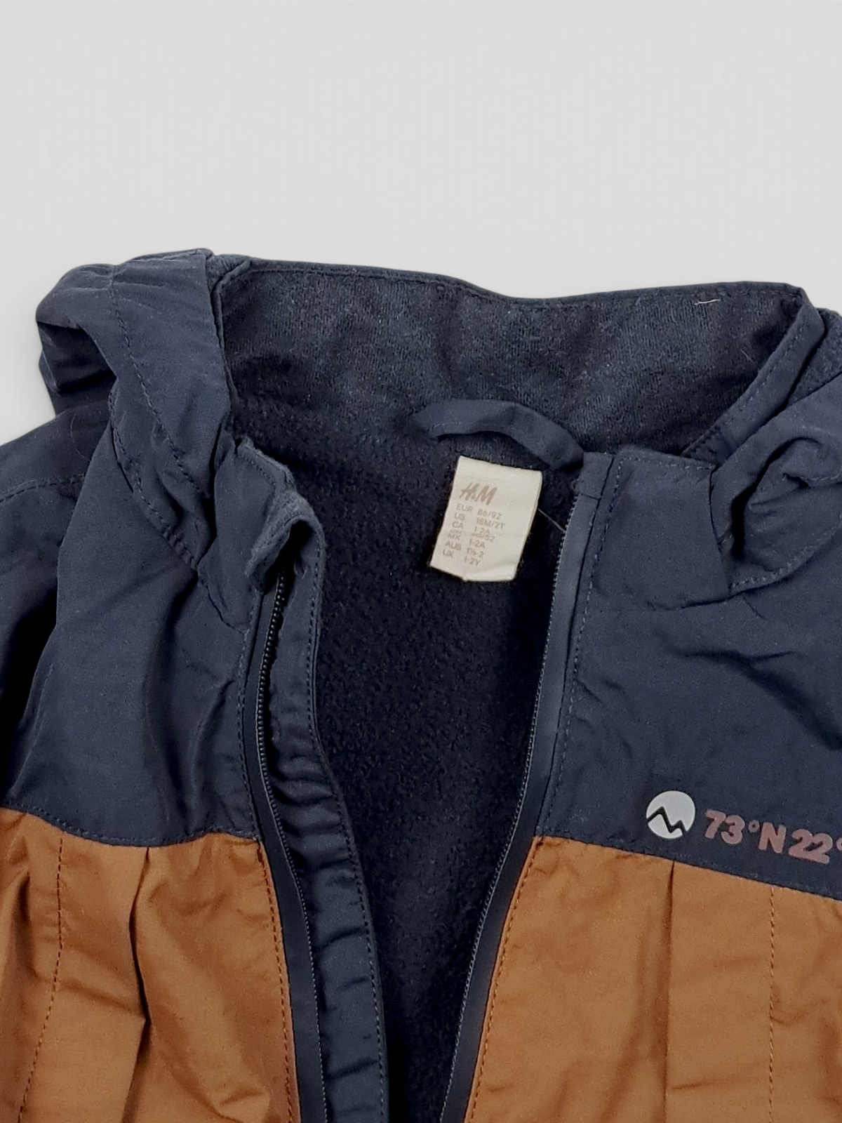 H&M Fleecefodrad jacka 86/92